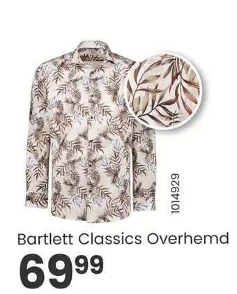 Van Dal Mannenmode Bartlett classics overhemd aanbieding