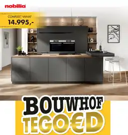 Bouwhof Nobilia nieuwe keuken aanbieding