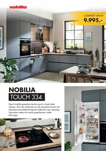 Bouwhof Nobilia touch 334 aanbieding