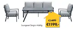 Bouwhof Loungeset sergio 4 delig aanbieding