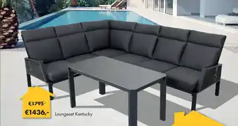 Bouwhof Loungeset Kentucky aanbieding