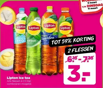 PLUS Lipton Ice tea aanbieding