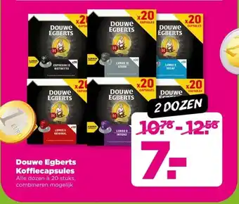 PLUS Douwe Egberts Koffiecapsules aanbieding