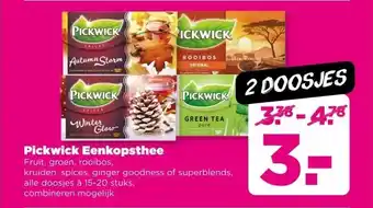 PLUS Pickwick Eenkopsthee aanbieding