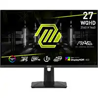 Bol.com MSI MAG 274QRF QD E2 - QHD Gaming Monitor - Rapid IPS - Quantum Dot - USB C 65W - 180hz - 27 Inch aanbieding