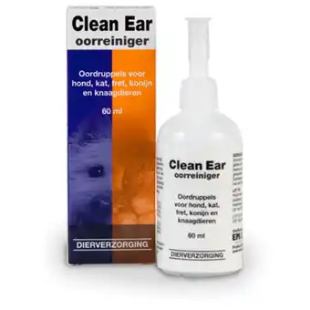 Pets Place Sanimal Clean Ear - Oorverzorgingmiddel - 60 ml aanbieding