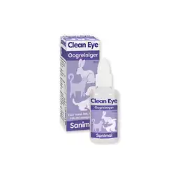 Pets Place Sanimal Clean Eye - Oogverzorgingsmiddel - 30 ml aanbieding