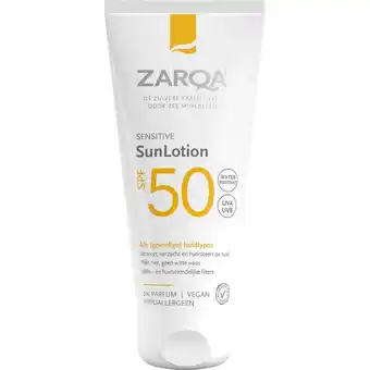 Douglas ZARQA SunLotion SPF50 aanbieding