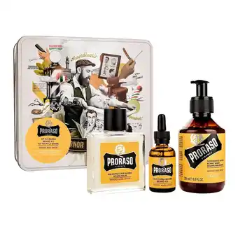 Douglas PRORASO Beard Kit Wood & Spice aanbieding