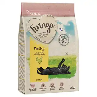 Zooplus 2 kg Feringa Adult Classic Gevogelte Katten Droogvoer aanbieding