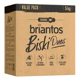 Zooplus Briantos Biski Duo's - 2 x 5 kg aanbieding