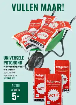 GroenRijk Universele Potground aanbieding