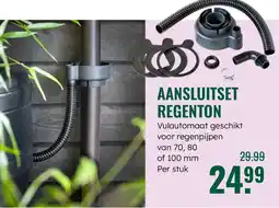 GroenRijk Aansluitset regenton aanbieding