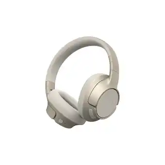 Bol.com Fresh ‘n Rebel Clam Fuse - Draadloze koptelefoon met Noise Cancelling - Over ear - Silky Sand aanbieding