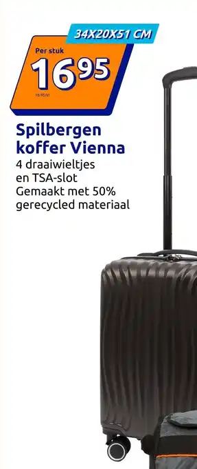 Action Spilbergen koffer Vienna aanbieding