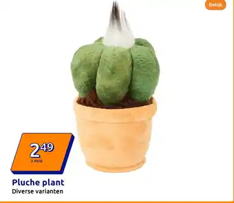 Action Pluche plant aanbieding