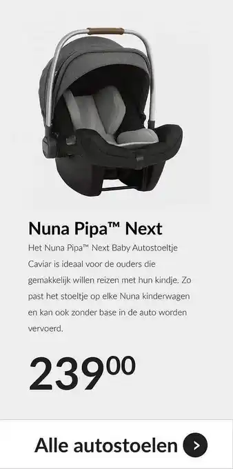 Babypark Nuna Pipa Next aanbieding