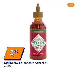 Action McIlhenny Co. tabasco Sriracha aanbieding