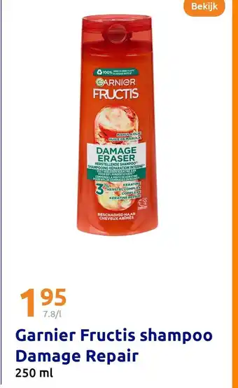 Action Garnier Fructis shampoo Damage Repair aanbieding