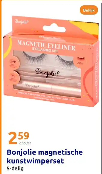 Action Bonjolie magnetische kunstwimperset aanbieding