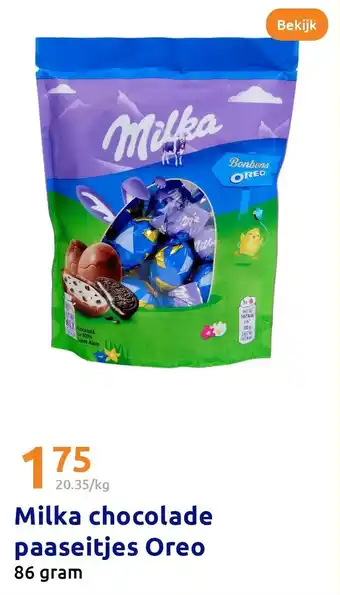 Action Milka chocolade paaseitjes Oreo aanbieding