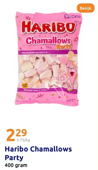 Action Haribo Chamallows Party aanbieding