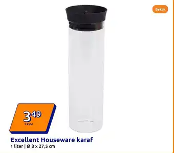 Action Excellent Houseware karaf aanbieding