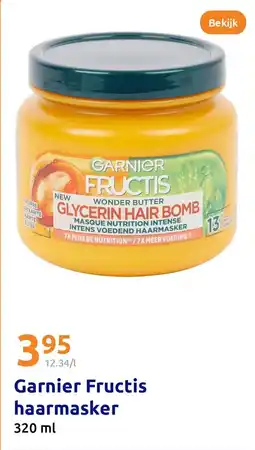 Action Garnier Fructis haarmasker aanbieding