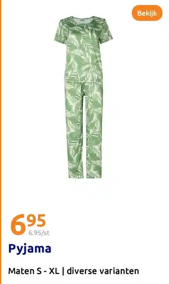 Action Pyjama aanbieding