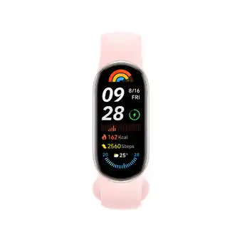 MediaMarkt XIAOMI Xiaomi Smart Band 9 Smartwatch Mystic Rose aanbieding