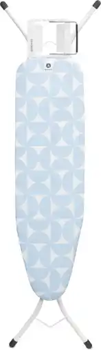 Bol.com Brabantia Strijkplank A - met Strijkijzerhouder - 110 x 30 cm - Fresh Breeze aanbieding