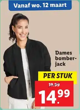 Lidl Dames bomberjack aanbieding