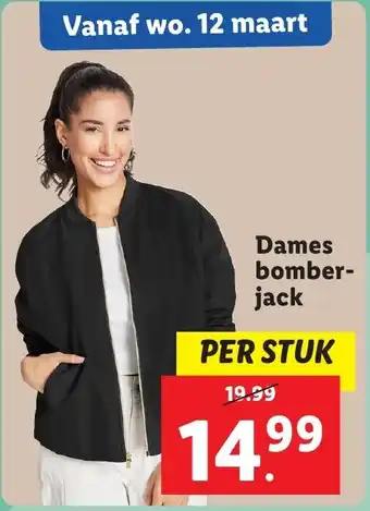 Lidl Dames bomberjack aanbieding