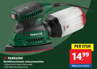 Lidl Parkside Multifunctionele schuurmachine aanbieding