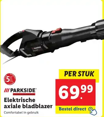 Lidl Parkside Elektrische axiale bladblazer aanbieding