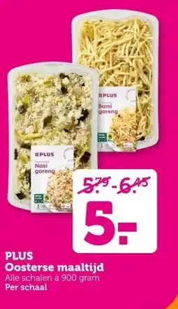 Coop PLUS Oosterse maaltijd aanbieding