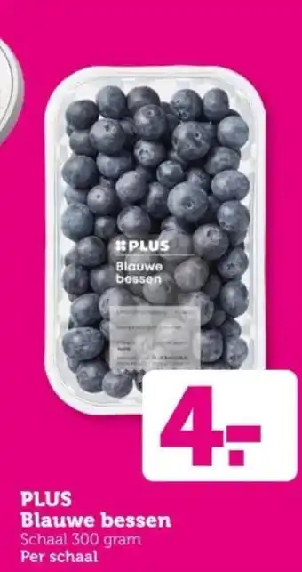 Coop PLUS Blauwe bessen aanbieding