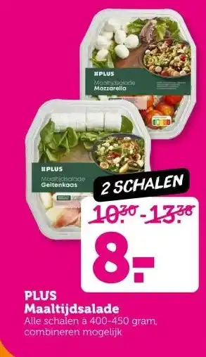 Coop PLUS Maaltijdsalade aanbieding