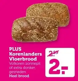 Coop PLUS Korenlanders Vloerbrood aanbieding