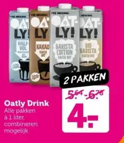 Coop Oatly Drink aanbieding