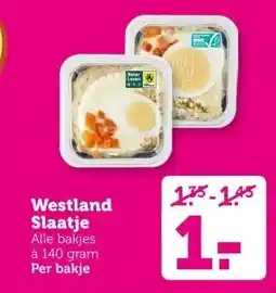 Coop Westland Slaatje aanbieding