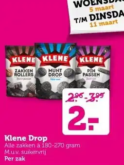 Coop Klene Drop aanbieding