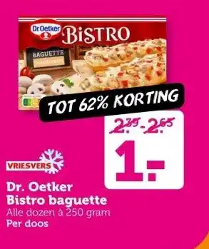 Coop Dr. Oetker Bistro baguette aanbieding