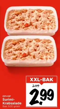 Vomar Voordeelmarkt Surimi Krabsalade aanbieding