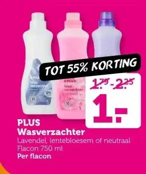 Coop PLUS Wasverzachter aanbieding