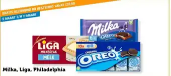 Coop Milka, Liga, Philadelphia aanbieding