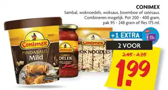 Dekamarkt Conimex 2st aanbieding