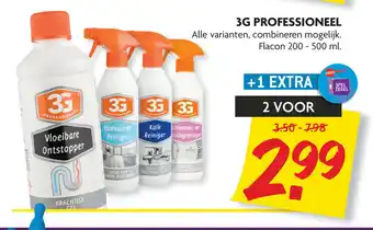 Dekamarkt 3G Professioneel 2*200-500ml aanbieding