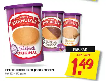 Dekamarkt Echte Enkhuizer Jodekoeken 323-372g aanbieding