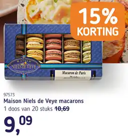 Van Hoeckel Maison Niels de Veye macarons aanbieding